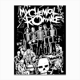 My Chemical Romance band music 2 Canvas Print