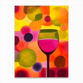 Bramble Paul Klee Inspired Abstract Cocktail Poster Canvas Print