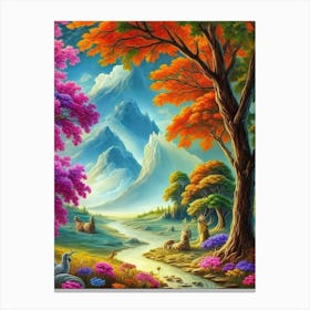 Of A Forest Canvas Print