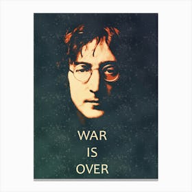 War Is Over 3 Canvas Print