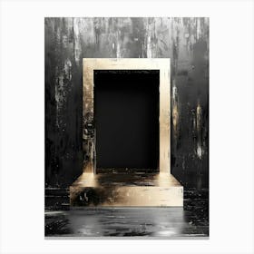 Empty Frame On The Wall Canvas Print