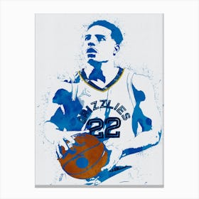 Desmond Bane Memphis Grizzlies Canvas Print