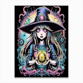 Dark Magician Girl (4) Canvas Print