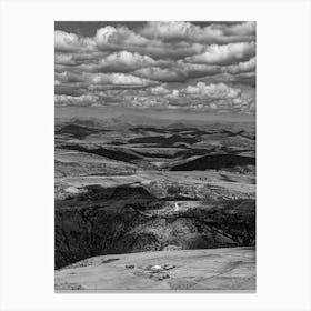 Mountains And Clouds Canvas Print