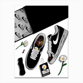 Nike Air Force  Canvas Print