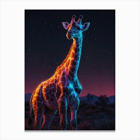 Giraffe Canvas Art 1 Canvas Print