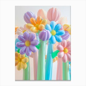 Dreamy Inflatable Flowers Gypsophila Canvas Print