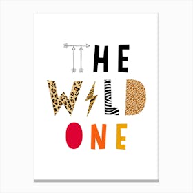 The Wild One Canvas Print