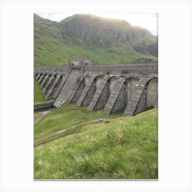Scottish Dam Canvas Print