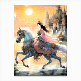 Creative Horse Beauty Illustration Nr 221 Canvas Print