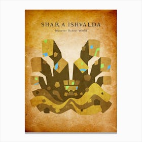 Shara Ishvalda Vintage Canvas Print