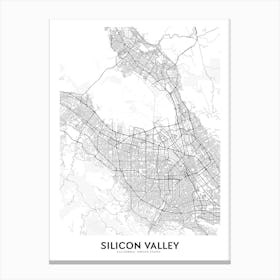 Silicon Valley Canvas Print
