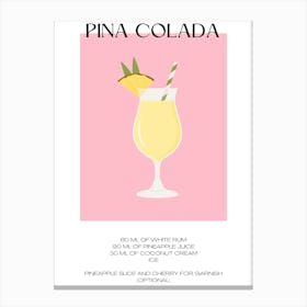 Pina Colada Canvas Print