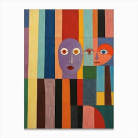 'Two Faces' Canvas Print