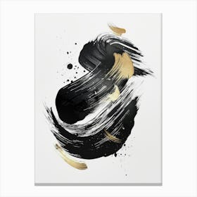 Black And Gold Canvas Print 31 Canvas Print