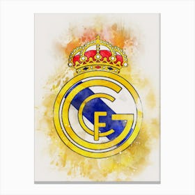 Real Madrid Painting Canvas Print