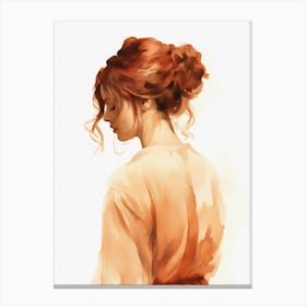 Auburn Contemplation Canvas Print