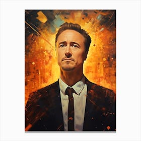 Edward Norton (3) Canvas Print