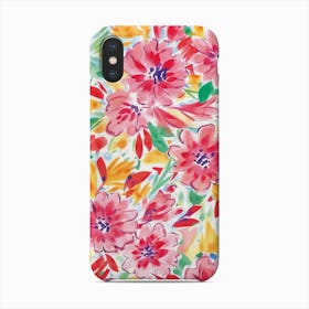 Watercolour Florals Phone Case
