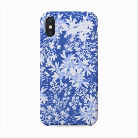 Blossom Light Blue Phone Case