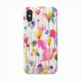 Summer Wild Rustic Flowers Colourful Phone Case