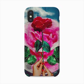 Rose Moon College Phone Case