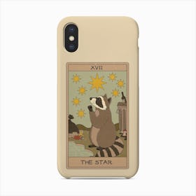 The Star   Raccoons Tarot Phone Case