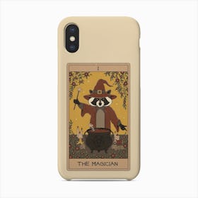 The Magician   Raccoons Tarot Phone Case