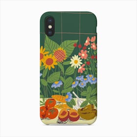 Flowers And Fruits Phone Case
