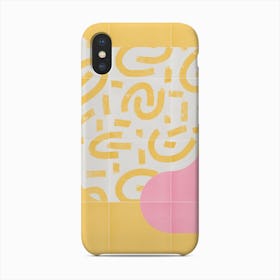 Sunny Doodle Tiles 03 Phone Case