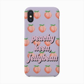 Peach Pattern Peachy Keen Jellybean Phone Case