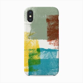 Block Print Colors 1 Colourful Phone Case