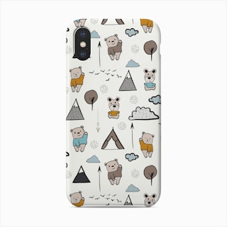 Cute Bears Forest Phone Case