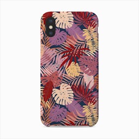 Tropical Leaves 1 Phone Case