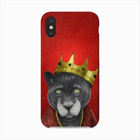 The King Panther Phone Case