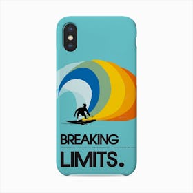 Surf Breaking Limits Phone Case