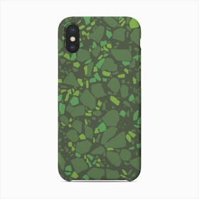 Green Terrazzo Phone Case