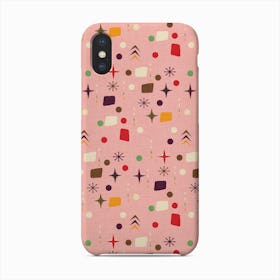 Atomic Pattern Pink Purple  Phone Case