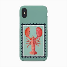 Lobster Stamp Phone Case