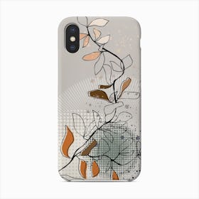 Abstract Branch Cool Sunrise Phone Case