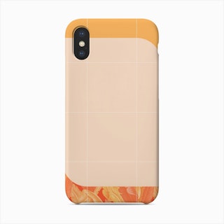 Mid Century Tropical Orange Style Phone Case