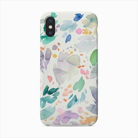 Abstract Watercolour Petals Flowers Phone Case