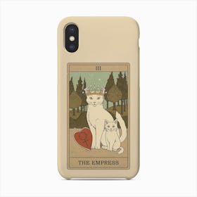 The Empress   Cats Tarot Phone Case