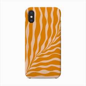 Orange Leaf Phone Case