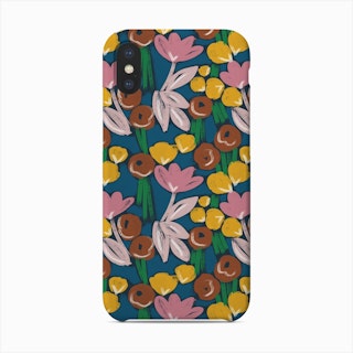 Painterly Yellow Buttercups Phone Case