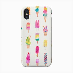 Cute Icecreams Pastel Phone Case