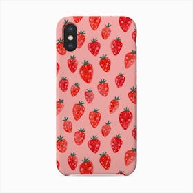 Happy Fruit Sweet Strawberries Phone Case
