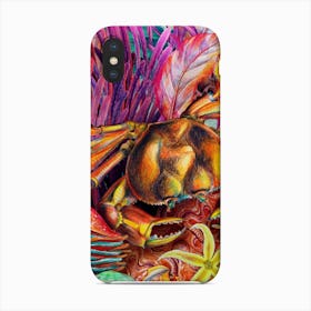 Just Keep Swimming Crab Phone Case