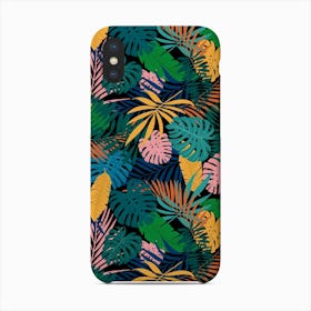 Tropical Leaves 3 Phone Case
