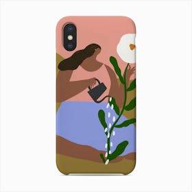 Mother Nature Pink Phone Case